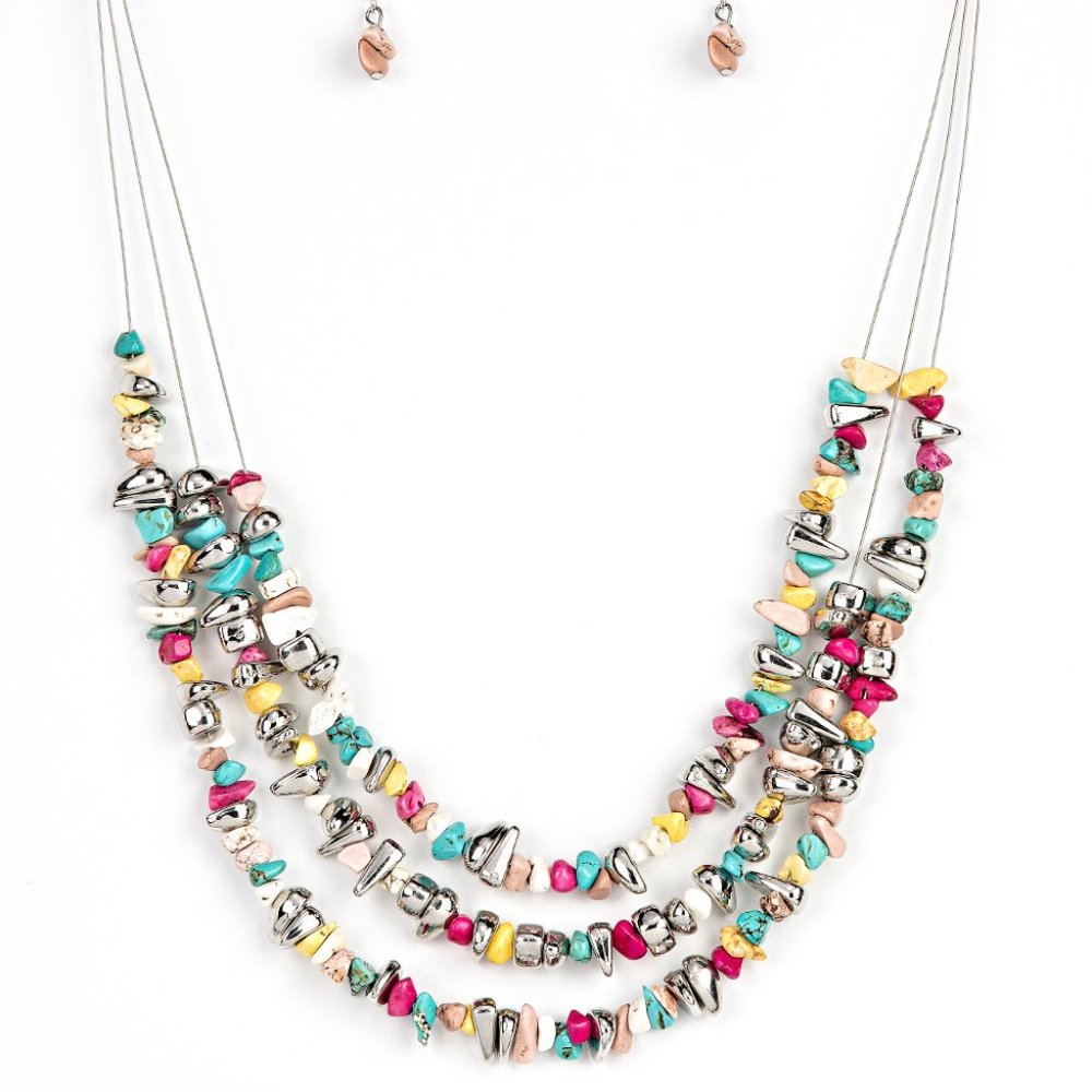 Paparazzi Placid Pebbles - Multi
